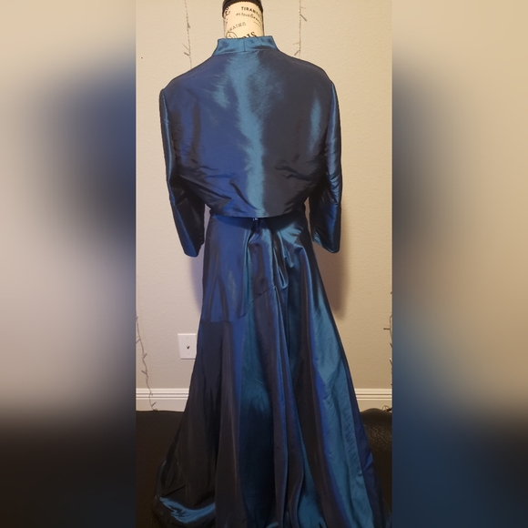 Formal Elegant Fit&Flare Gown - Picture 3 of 8